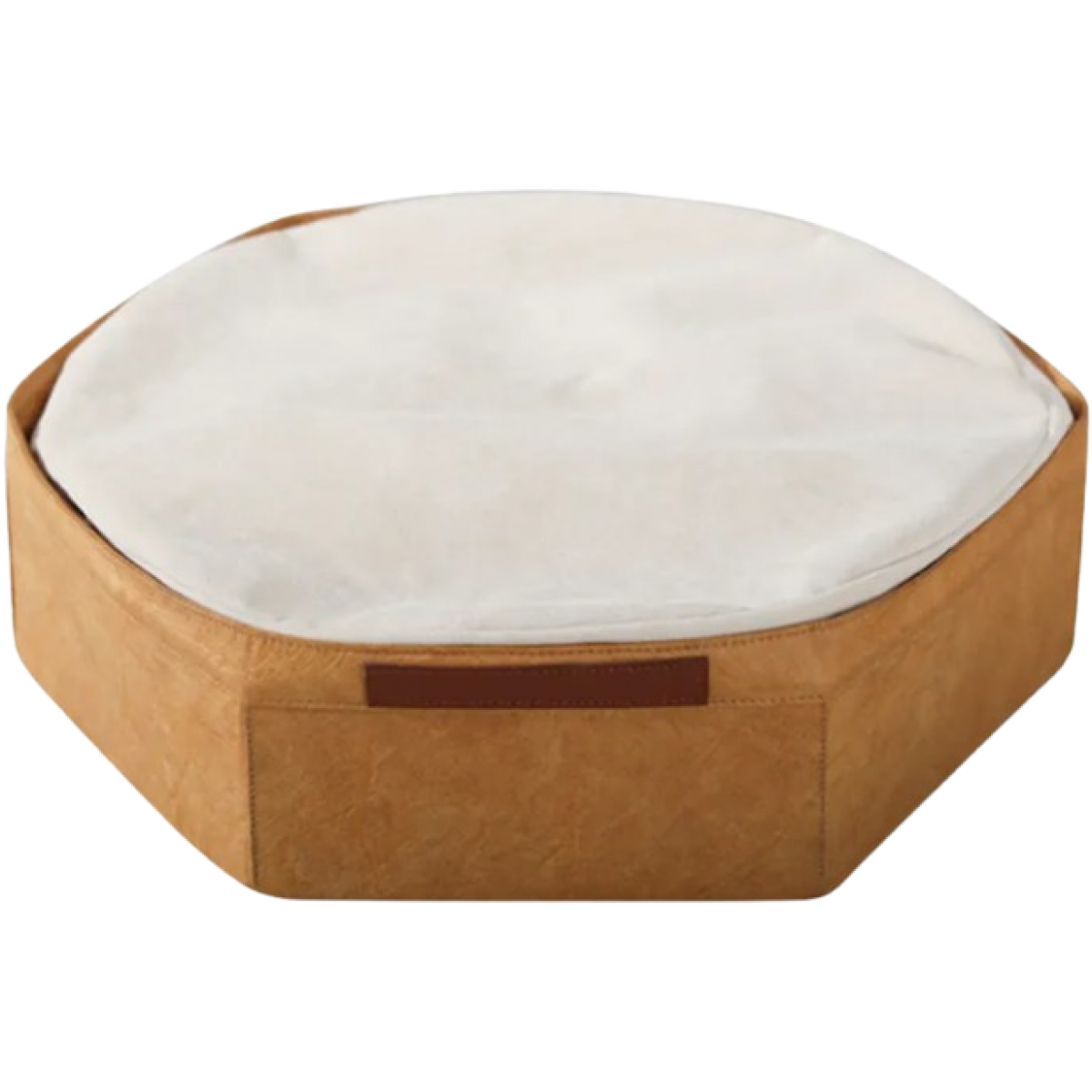 VITAL WAVE WD-3-2 六角寵物四季通用窩墊 (中號/卡其色)